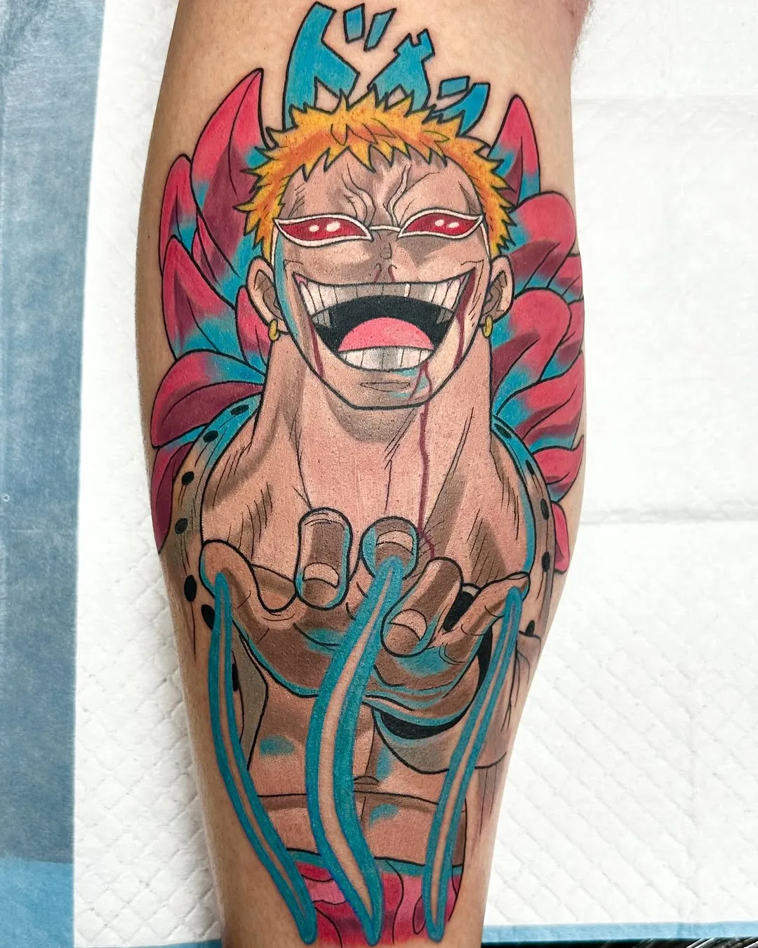 DOFLAMINGO tattoo by Crouchy