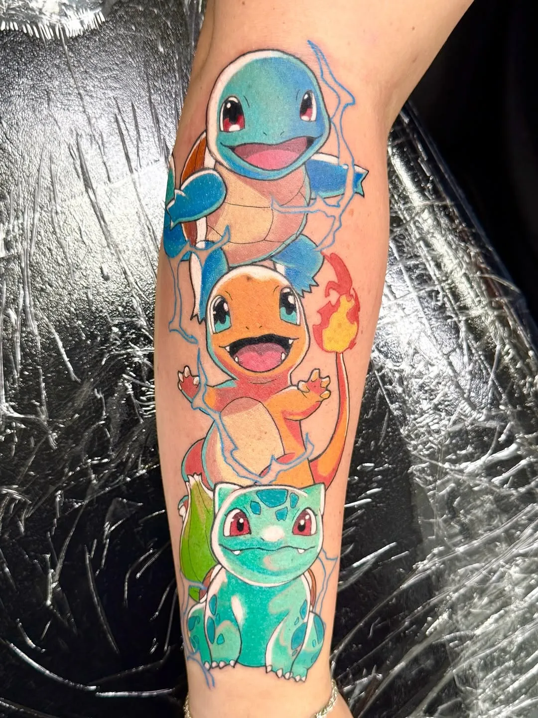 POKEMON OG TRIO tattoo by Crouchy