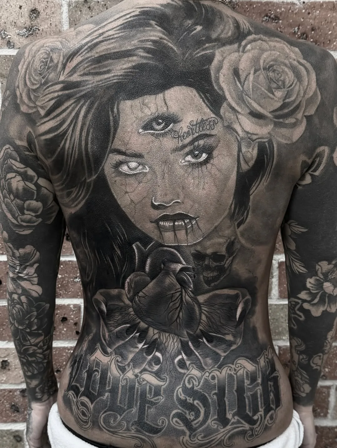 LOVE SICK HEARTLESS tattoo by Crouchy