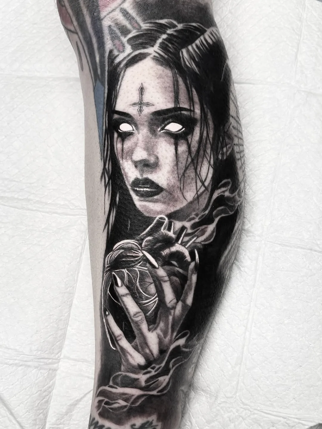 SUCCUBUS tattoo by Crouchy
