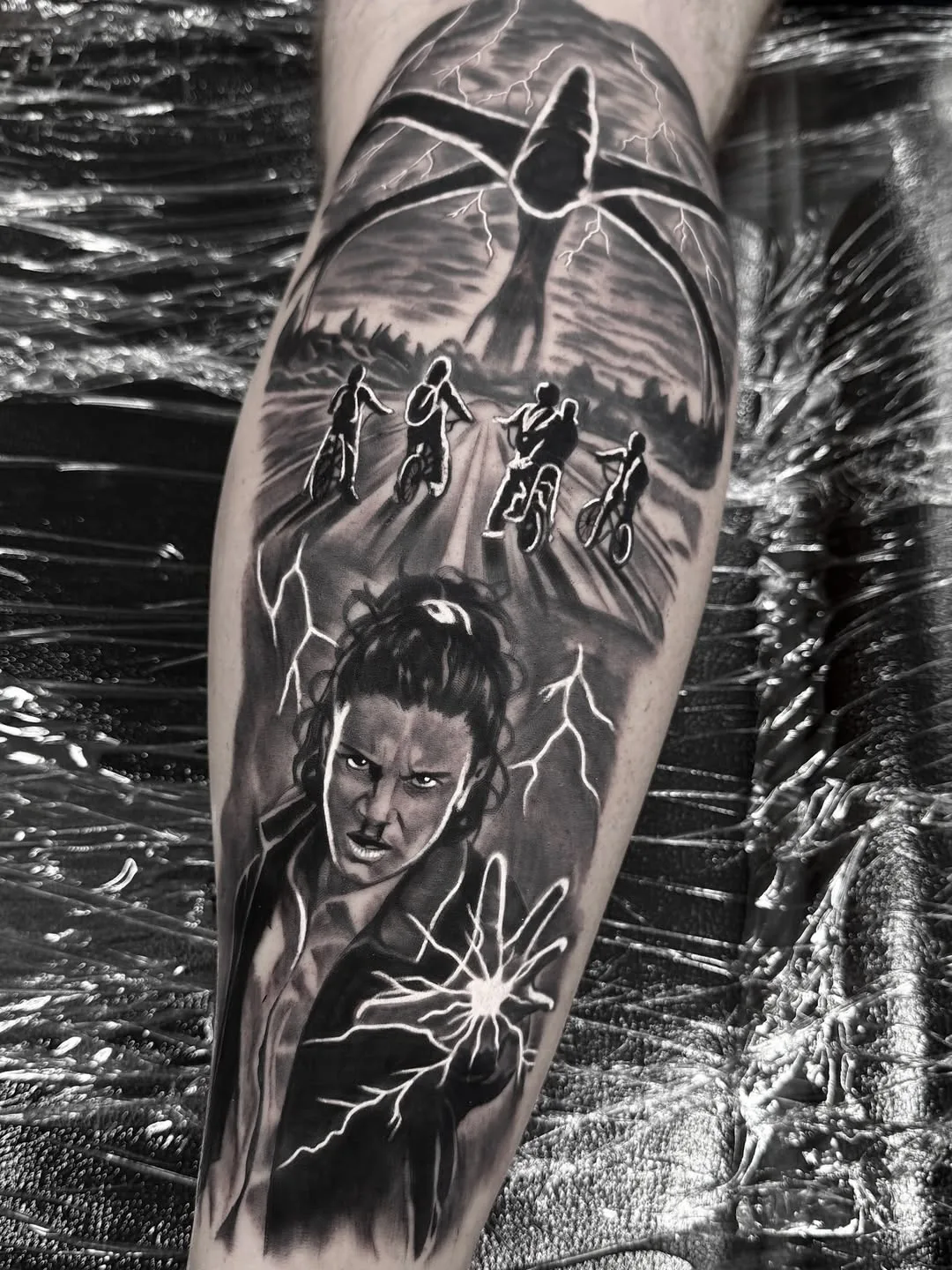 ELEVEN tattoo by Crouchy