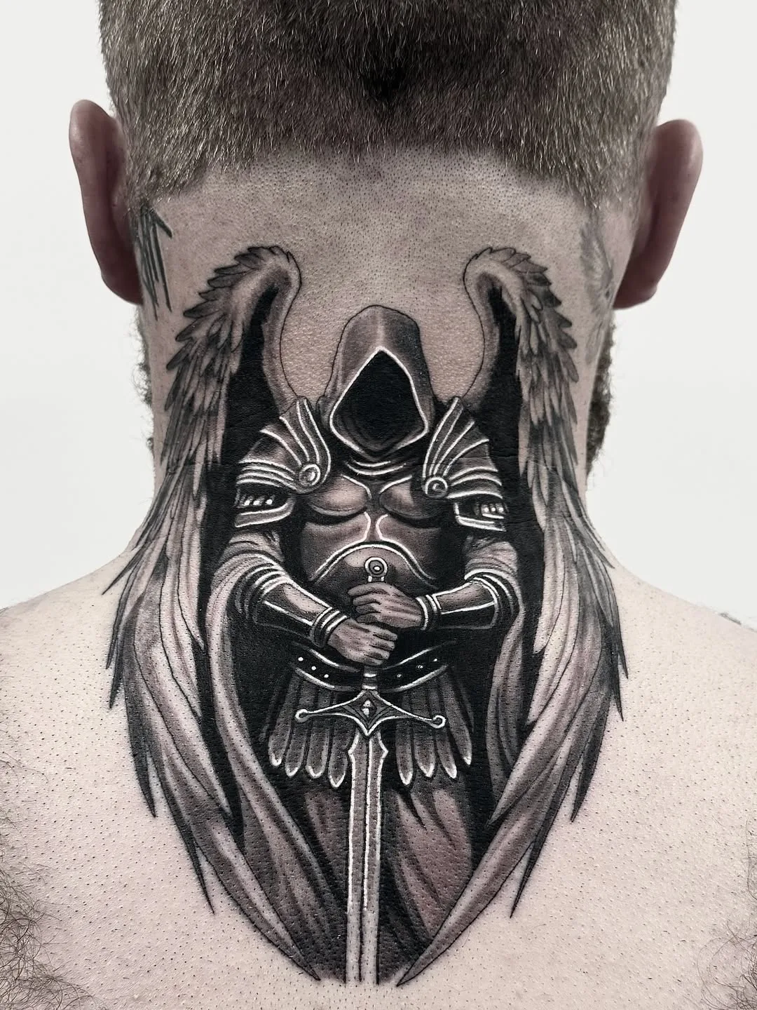 GUARDIAN ANGEL tattoo by Crouchy