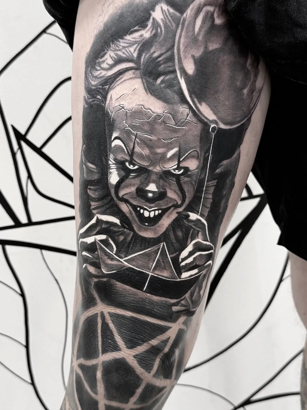 PENNYWISE tattoo by Crouchy